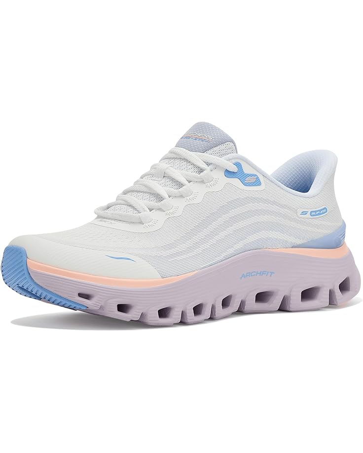 SKECHERS Женские кроссовки Arch Fit Glide-step Wave без застежек для рук