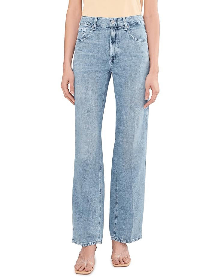 7 For All Mankind Женская дымовая труба Straight in Iris