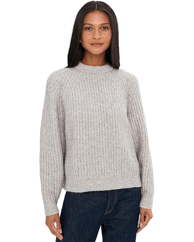Madewell Женский уютный хлопковый свитер Stevie Crew из марли
