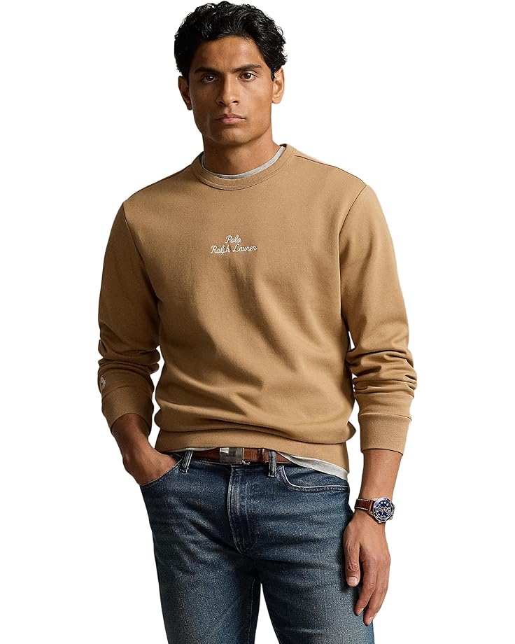 Polo Ralph Lauren Мужская толстовка двойной вязки с вышитым логотипом
