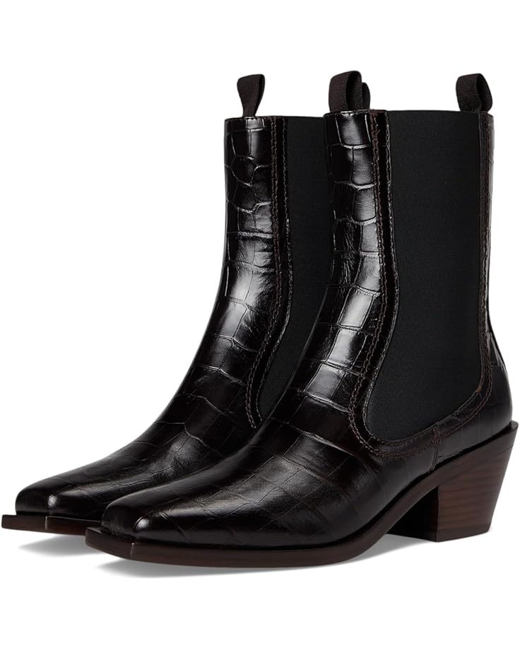 Loeffler Randall Женские ботильоны Nat Western на среднем каблуке