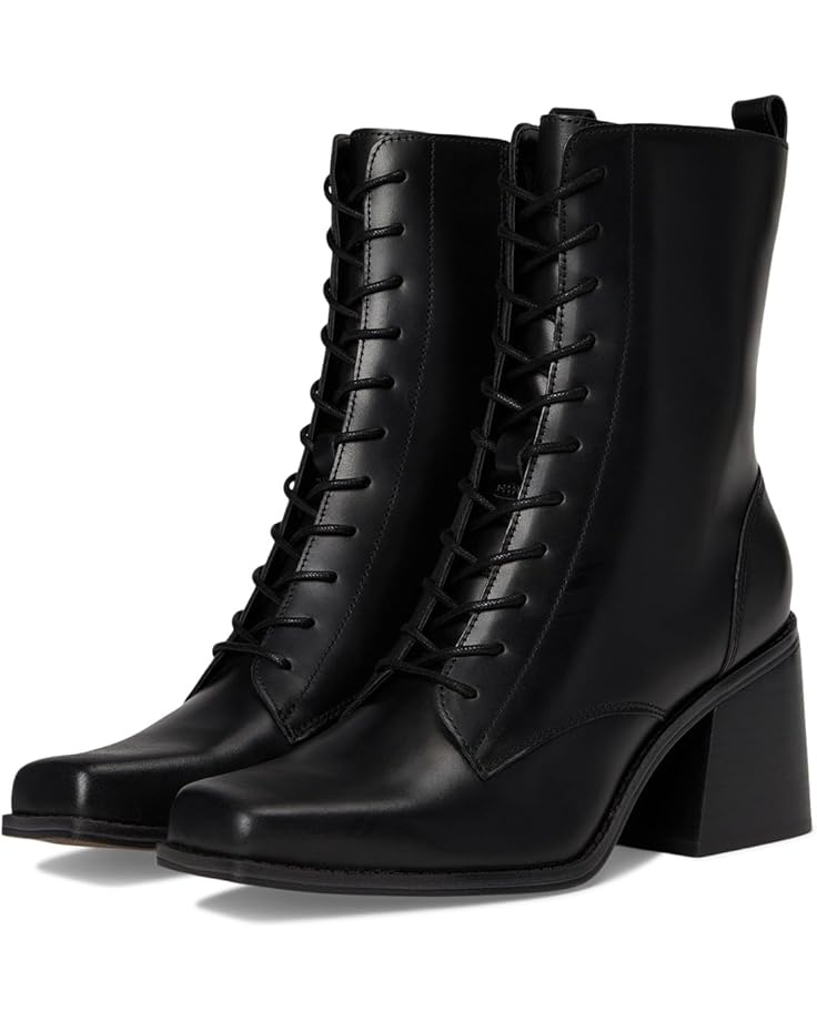 Vince Camuto Женские боевые ботильоны Safina на шнуровке на блочном каблуке