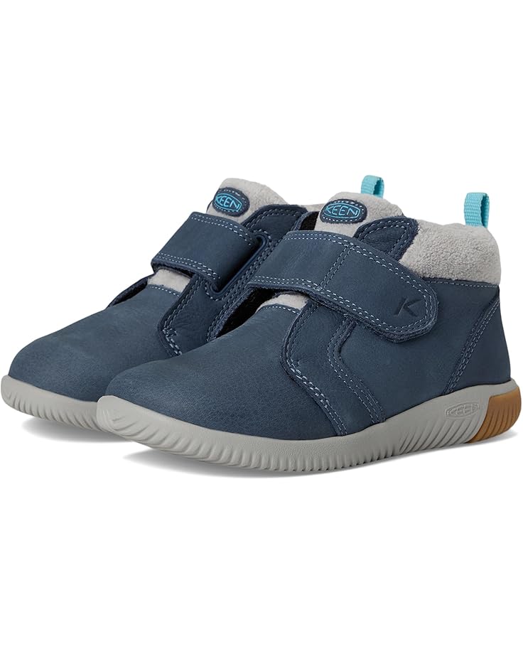 KEEN Kids Удобные кроссовки KNX Middie Easy On Strap на босу ногу (для малышей)