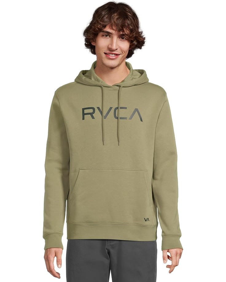 RVCA Мужской большой пуловер с капюшоном