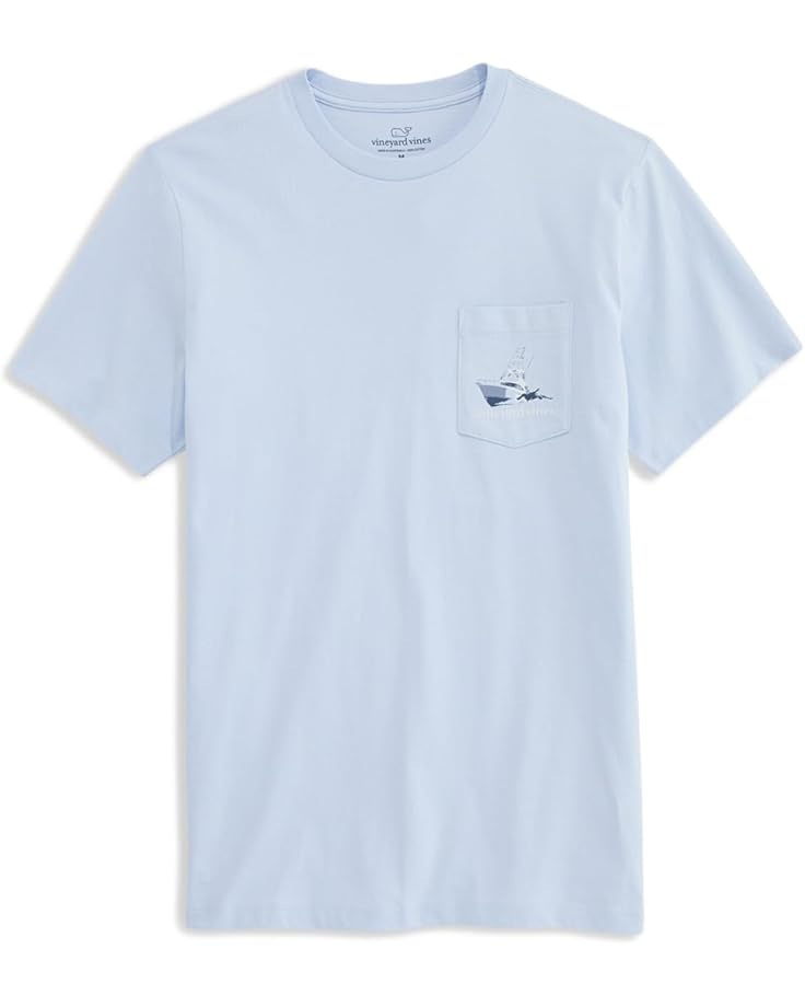 Vineyard Vines Мужская футболка Sportfisher Mahi Scenic с коротким рукавом