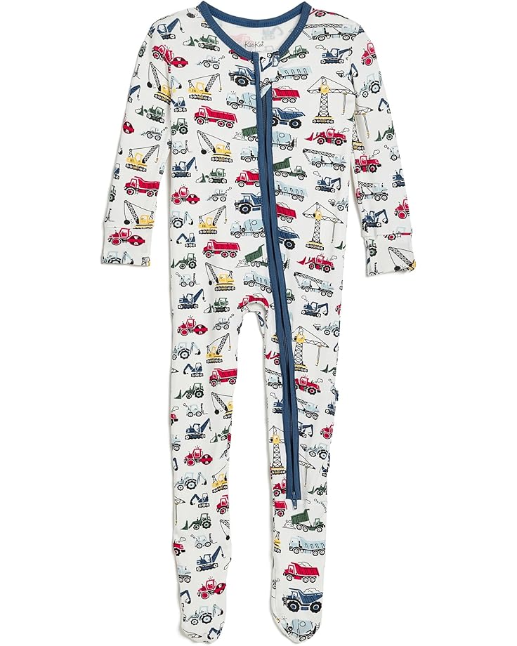 Kickee Pants Kids Футболка с принтом и двухсторонней застежкой-молнией (для младенцев)