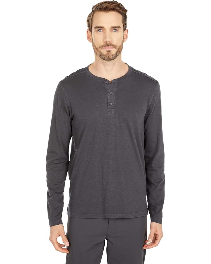 Toad&Co Мужская футболка Primo с длинным рукавом Henley