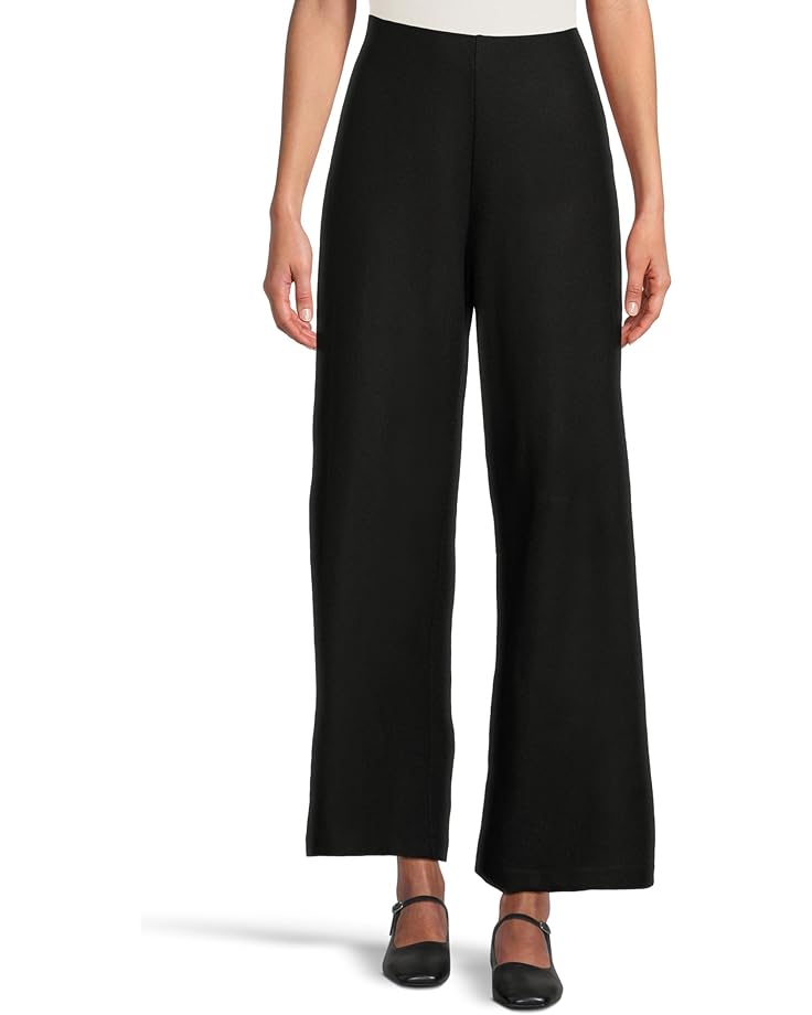 Eileen Fisher Широкие брюки из миниатюрного женского трикотажа из войлочной шерсти