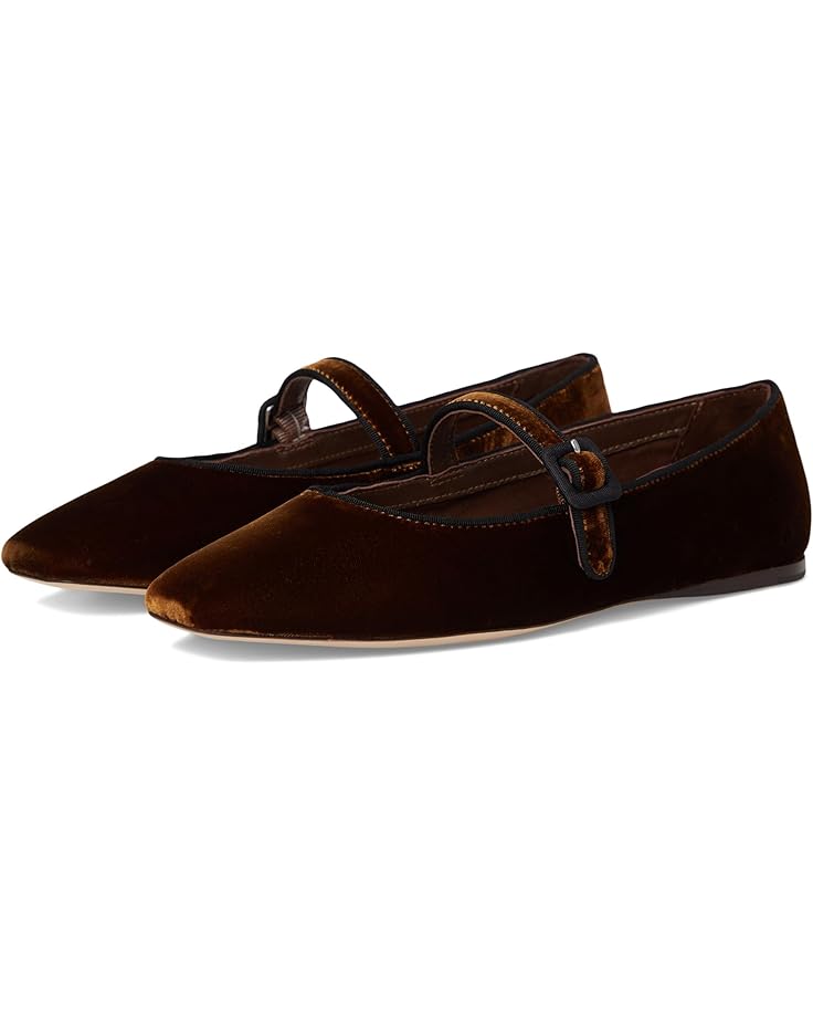 Loeffler Randall Женская джинсовая юбка Mary Jane Flat