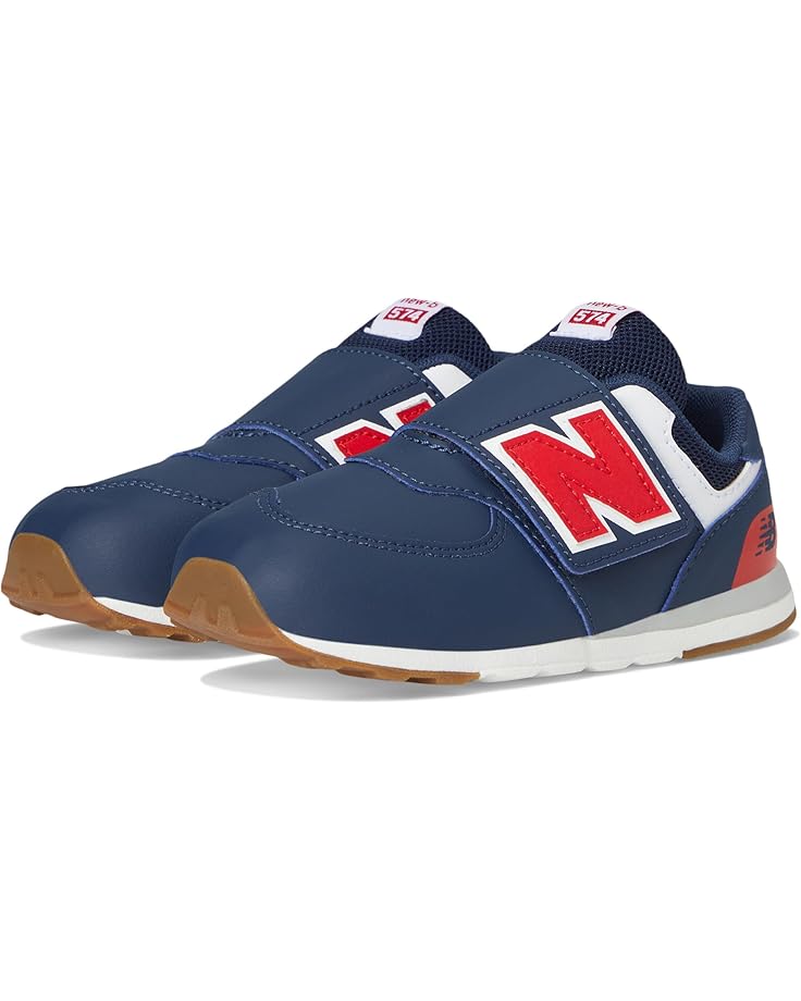 New Balance Kids 574 Новый-В с застежкой на крючок и петлю (для младенцев/малышей)