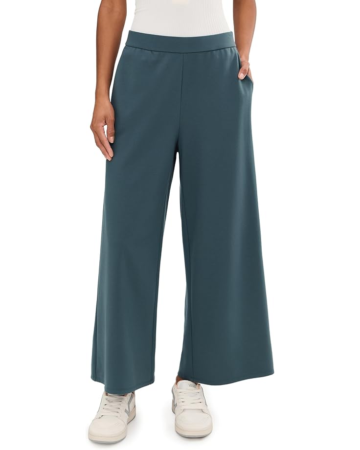 Eileen Fisher Женские легкие брюки Ponte с широкими щиколотками