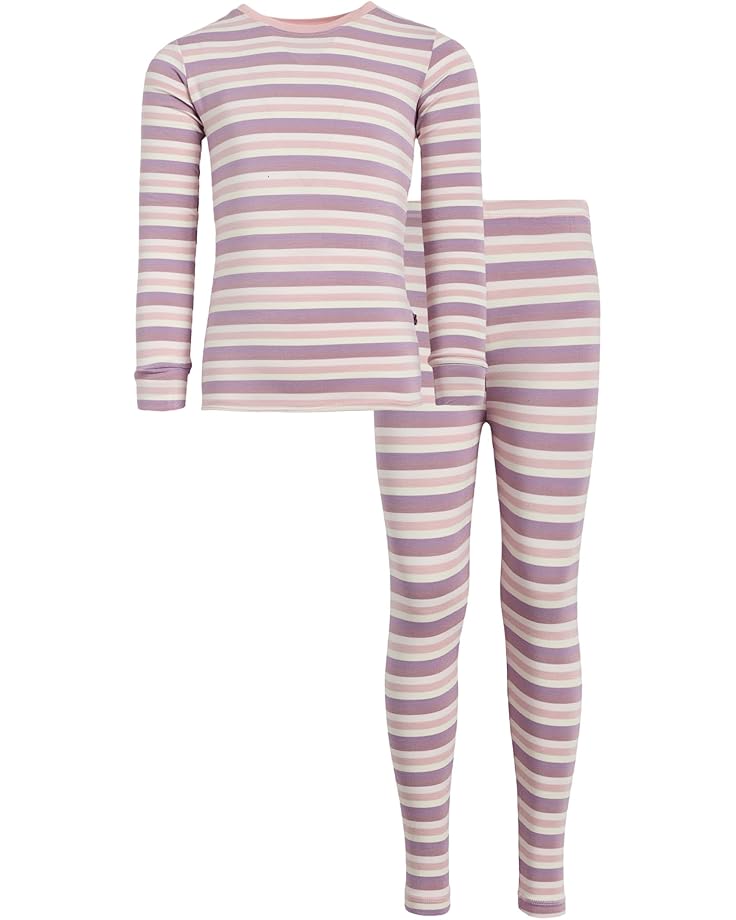 Kickee Pants Kids Пижамный комплект с длинными рукавами и принтом (для малышей / Маленьких детей / больших детей)