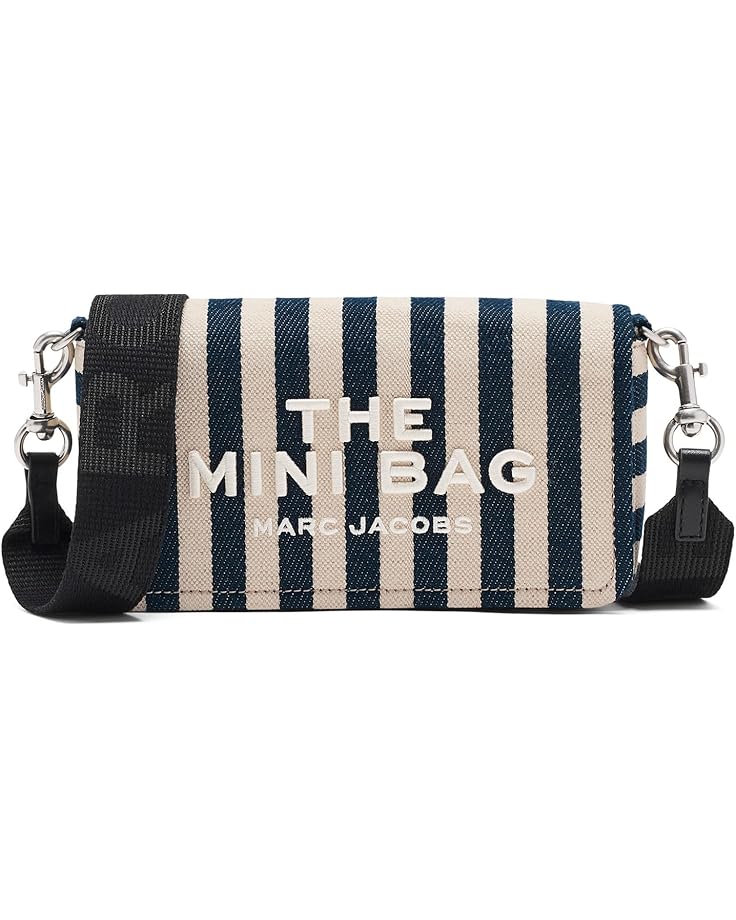 Marc Jacobs Женская холщовая мини-сумка в полоску