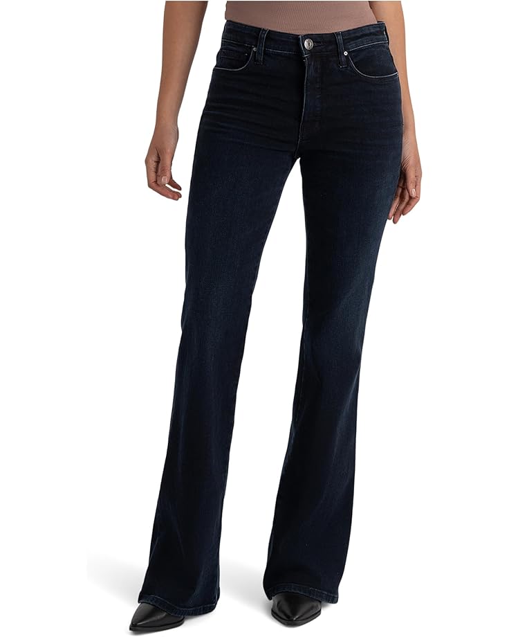 KUT from the Kloth Женская модель Ana High-rise Fab Ab Flare-детская двойная игла по всему телу