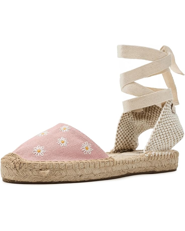 Soludos Женские эспадрильи на шнуровке Daisies Lauren