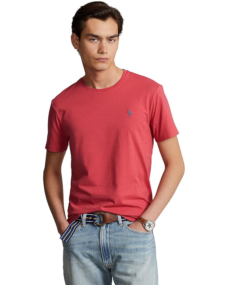 Polo Ralph Lauren Мужская футболка классического покроя из джерси с круглым вырезом горловины