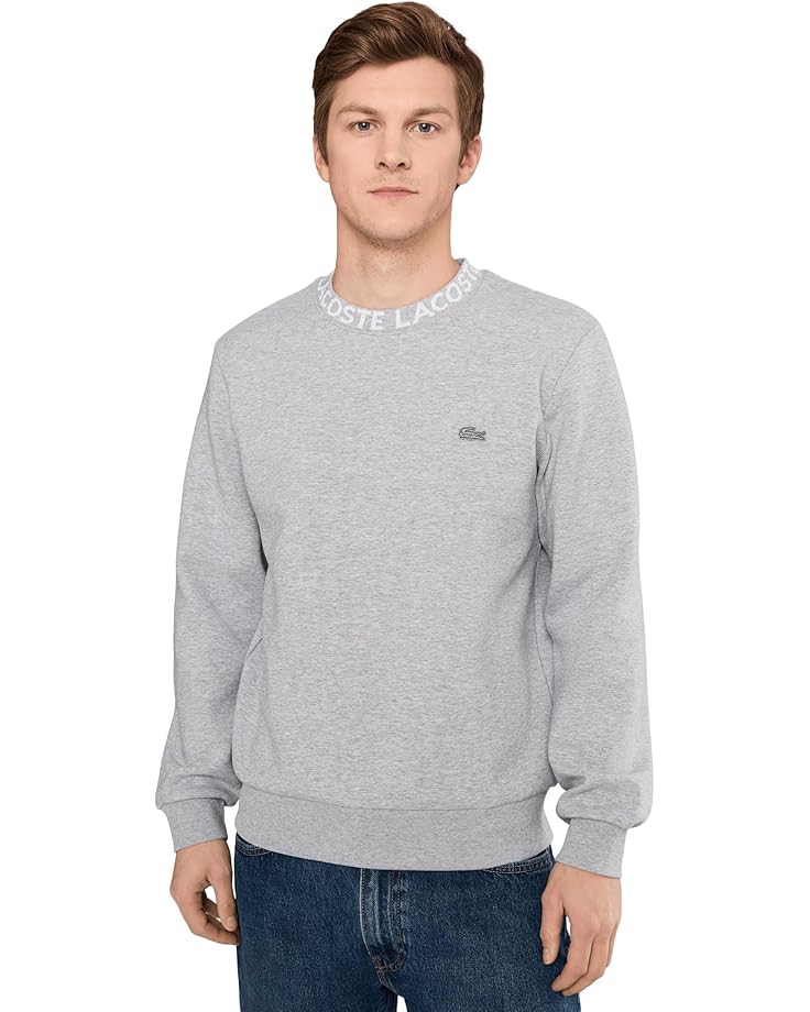 Lacoste Мужская толстовка из жаккардового фирменного трикотажа
