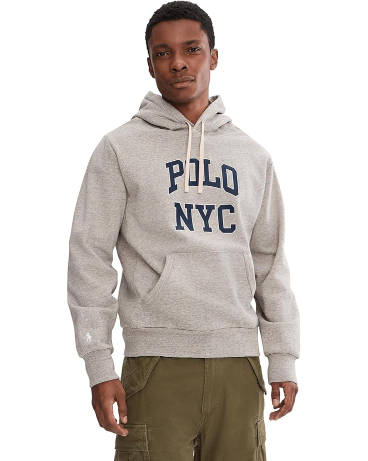 Polo Ralph Lauren Мужская флисовая толстовка с капюшоном с рисунком
