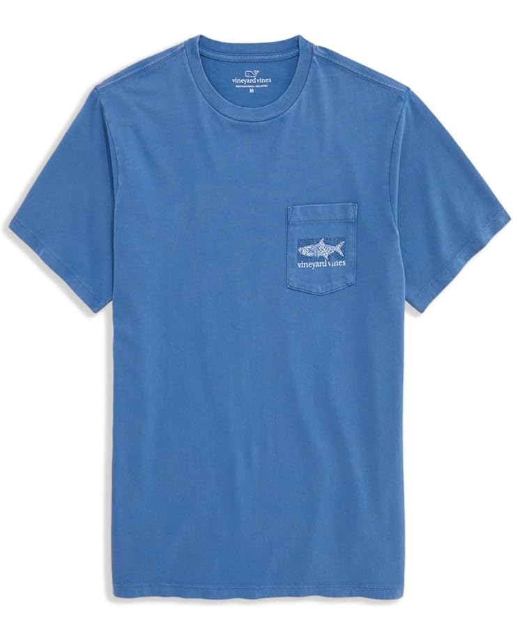 Vineyard Vines Мужская футболка с коротким рукавом из тарпонового кита в стиле Дрифт-Дайр