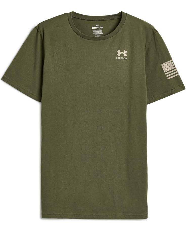 Under Armour Kids Футболка с коротким рукавом с флагом свободы (для больших детей)