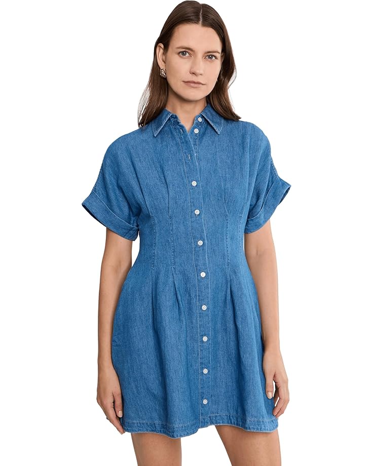 Madewell Женское джинсовое платье цвета опала