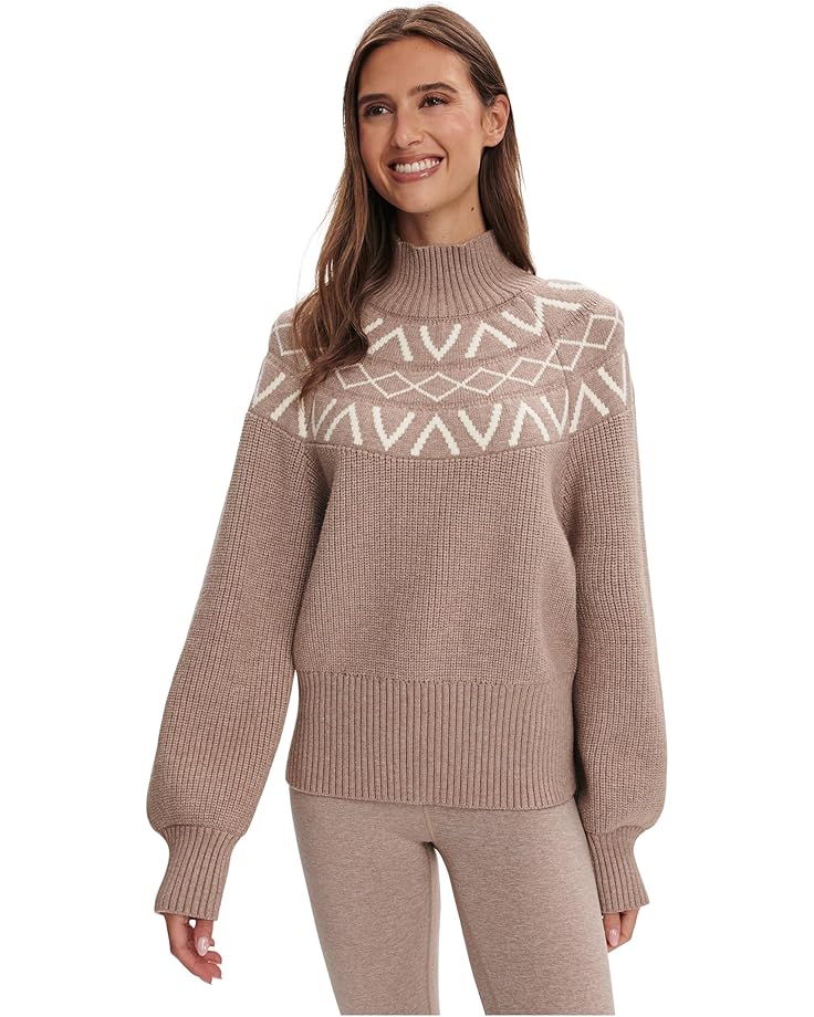 Varley Женское трикотажное изделие с кокеткой Marcie Fairisle