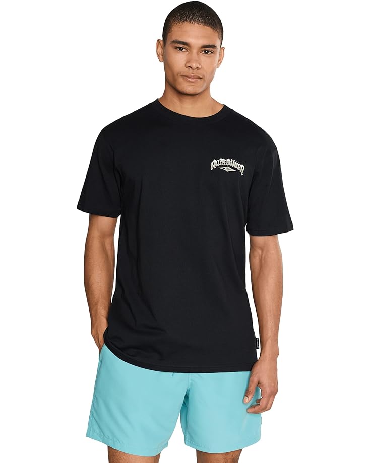 Quiksilver Мужская футболка с бриллиантовой аркой-ширмой
