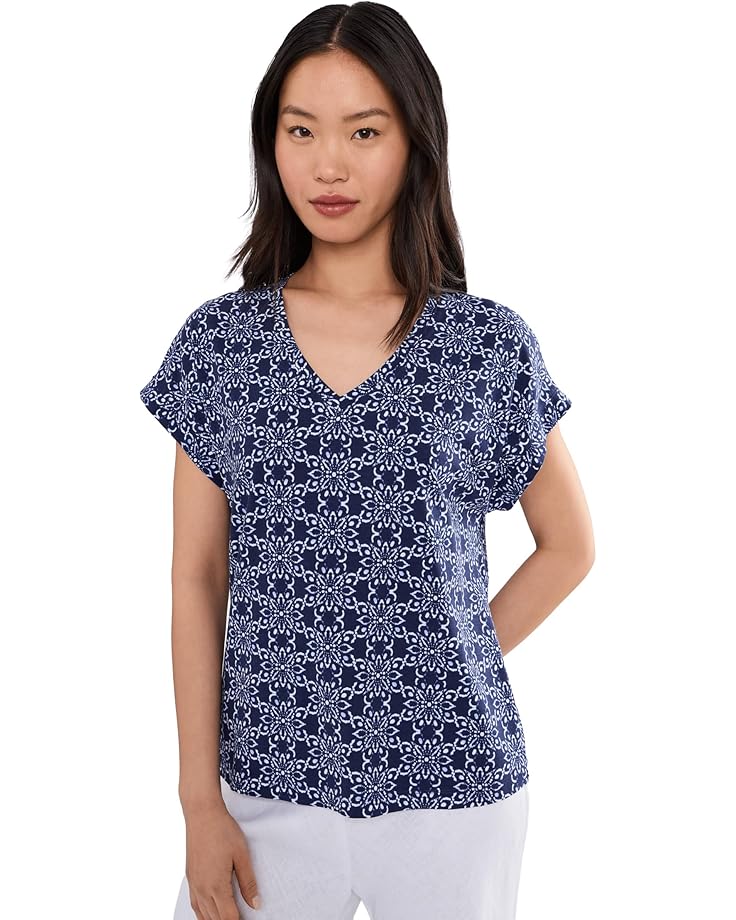 Tommy Bahama Женская футболка из прибрежной плитки Кауаи
