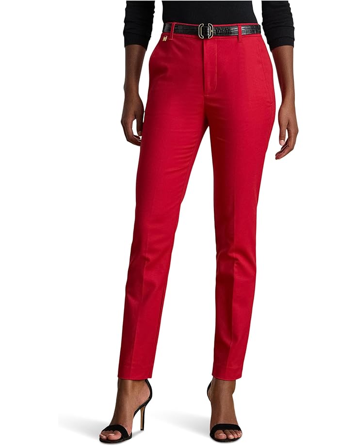 Lauren Ralph Lauren Женские двусторонние брюки из эластичного хлопка