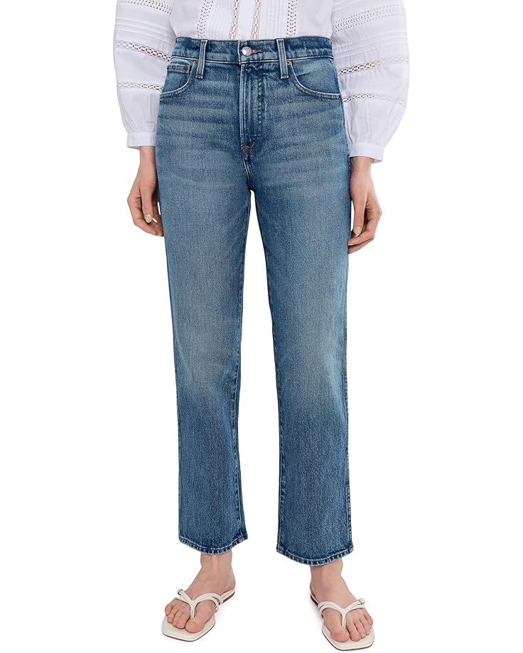 Madewell Женские джинсы Petite Longline прямого кроя из коллекции Pickett Wash