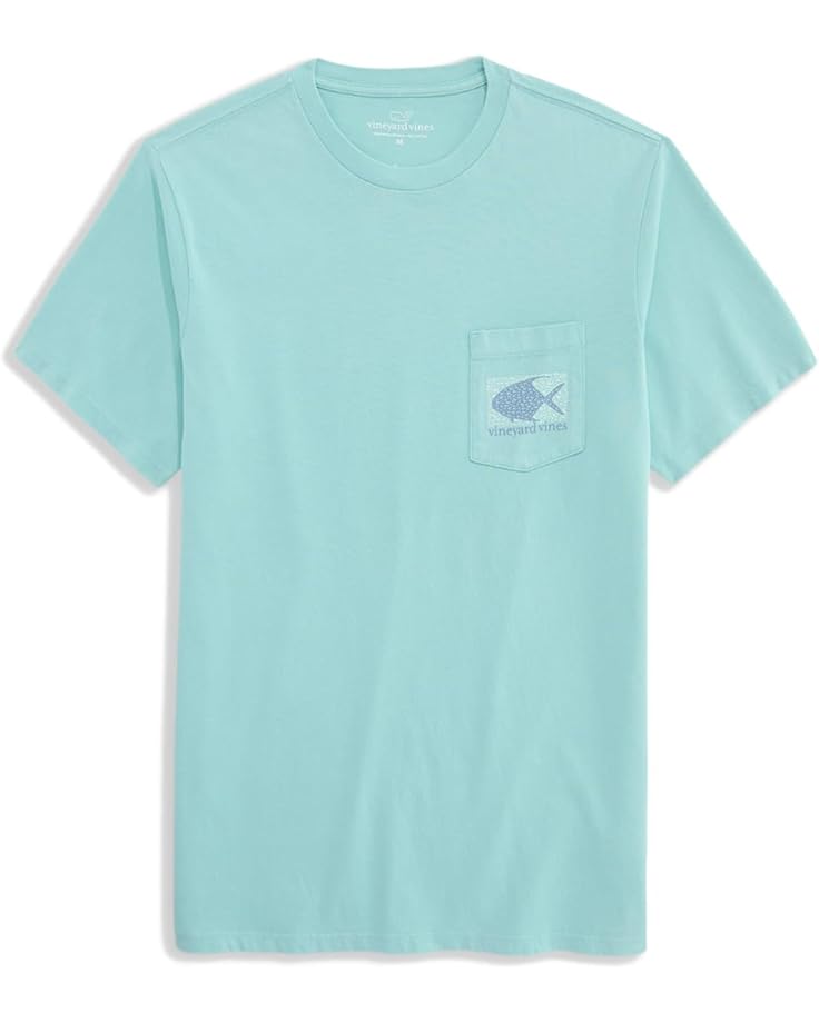Vineyard Vines Мужская футболка с коротким рукавом из тарпонового кита в стиле Дрифт-Дайр