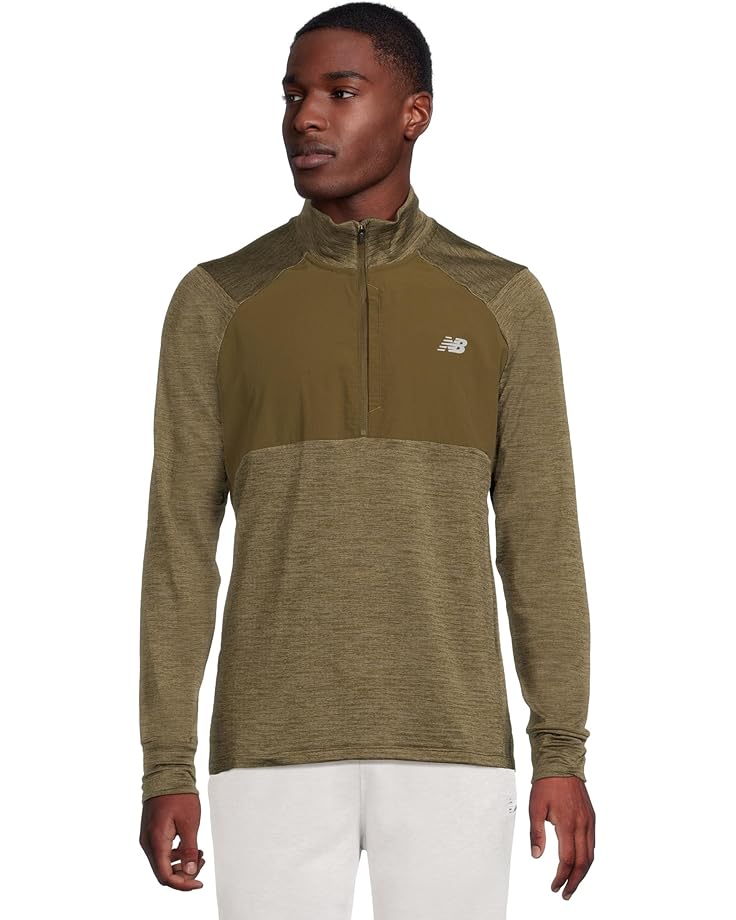 New Balance Мужская спортивная утепленная сетка на молнии 1/2