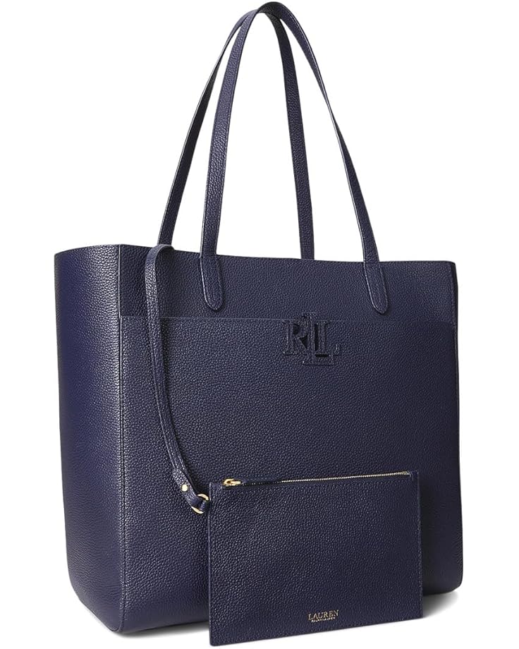 Lauren Ralph Lauren Женская большая сумка Cameryn из кожи с галькой