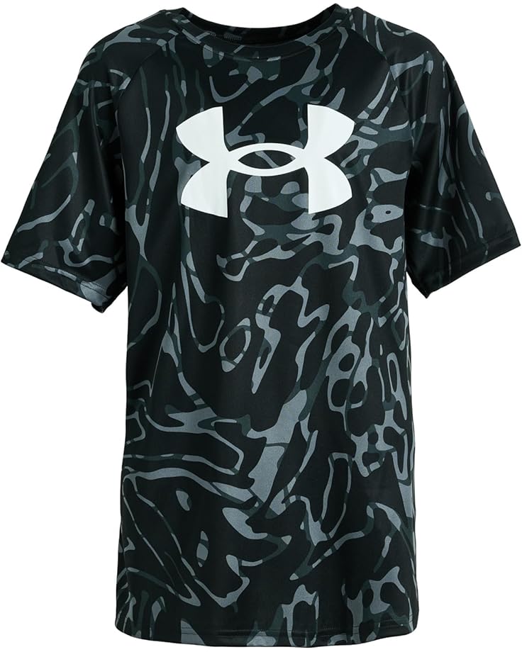 Under Armour Kids Короткий рукав с большим логотипом Tech (Big Kid)