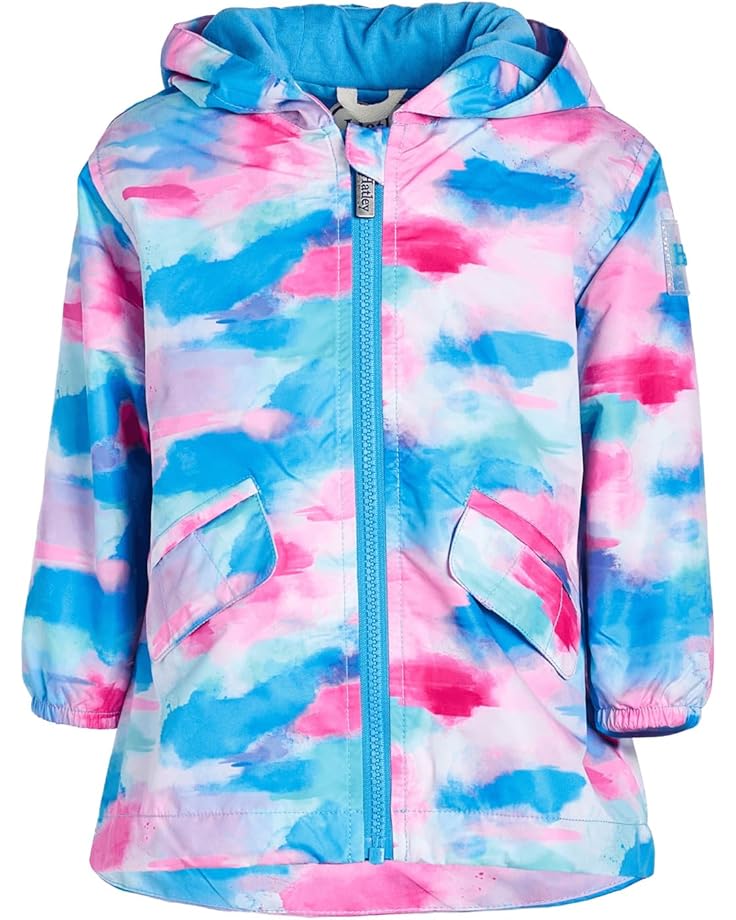 Hatley Kids Полевая куртка Sunset Tie Dye из микрофибры (для малышей / Маленьких детей / больших детей)