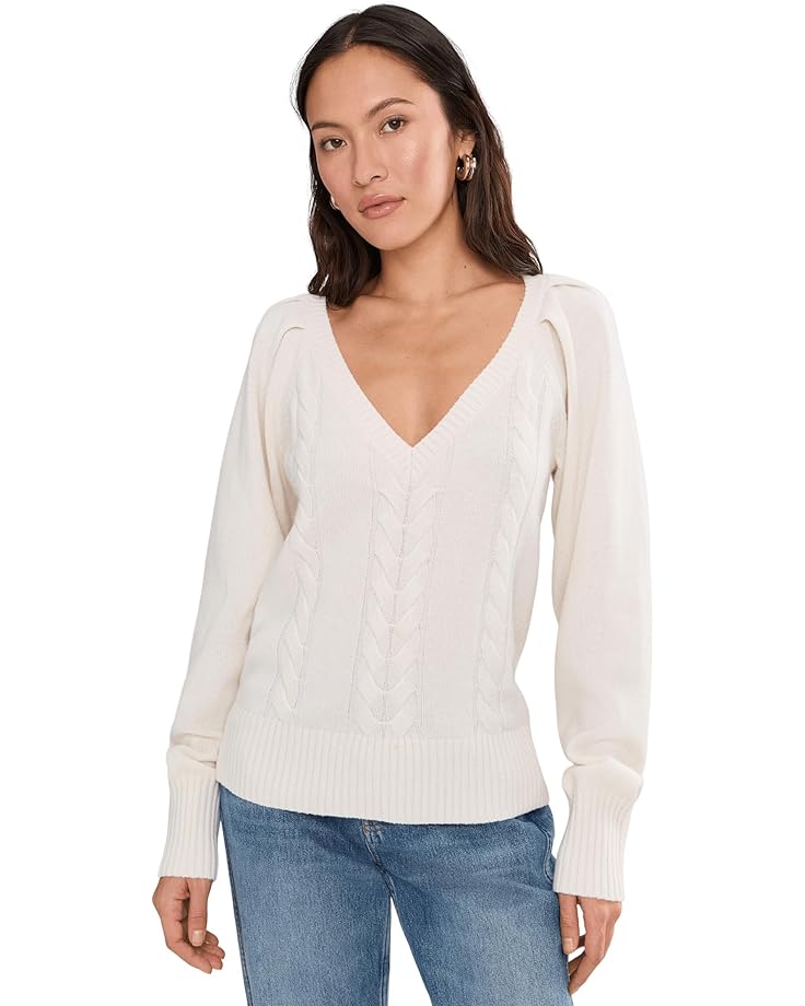 Madewell Женский пуловер Carlia с V-образным вырезом Femme