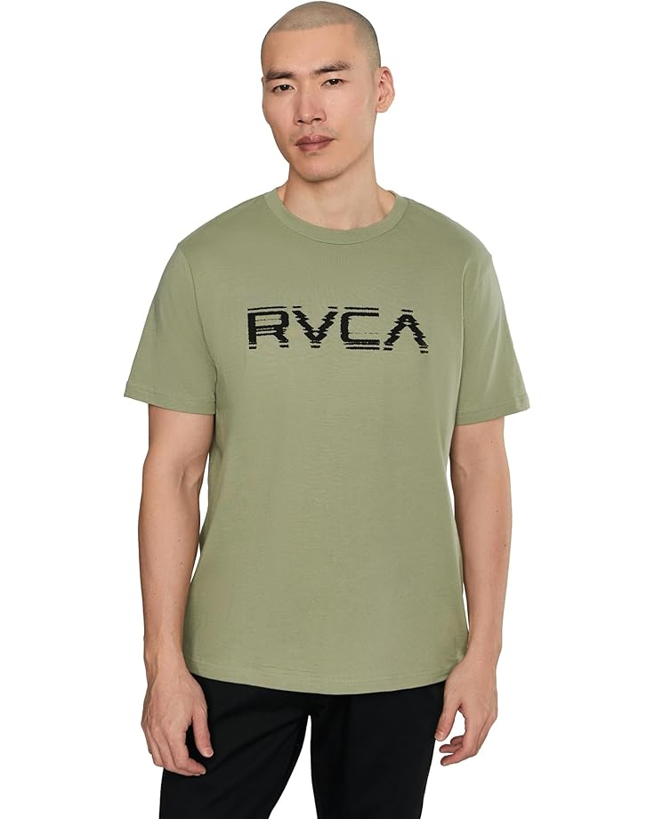 RVCA Мужская футболка Big Glitch с коротким рукавом