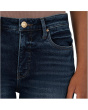 Petite Fay High Rise Fab Ab Straight Leg-roll Up Raw Hem