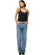 The 90's Niki Mid Rise Boyfriend Straight Leg Jean