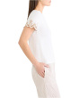 Deco Sleeve Cotton Slub Tee