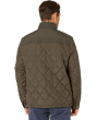 28" Tonal Mix Media Diamond with Faux Sherpa Lining