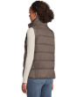 Eggshell High Collar Vest