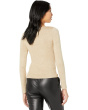 Long Sleeve Open Scoop Neck Tee