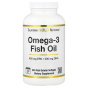 California Gold Nutrition, рыбий жир с омега-3, триглицерид Vivomega, 1000 мг, 240 рыбных капсул