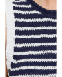 Harbor Pebble Cotton Stripe Tank