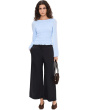 Smocked Boatneck Top