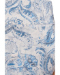 Blue Bayou Printed Elastic Waist Pull-On Bootcut Pants