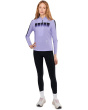 Blocks Print Long Sleeve Sunsense 1/4 Zip Top