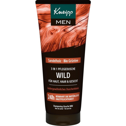 Kneipp Мужской душ для ухода за телом MEN 3in1 Wild - 200 мл