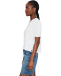 Short Sleeve Shrunken Boxy Crew Neck Tee